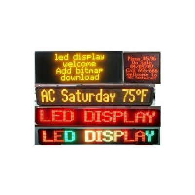 Bus Rolling LED display board
