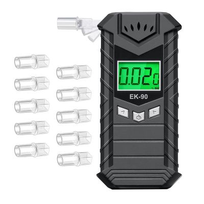 2020 Newest Private Mode Rechargeable Electronic Display Alcohol Breath Tester