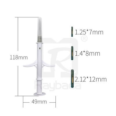 RBC-Z05 RFID 2.12X12mm glass tube animal ID syringe pet microchip