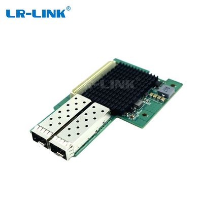 LR-LINK OCP 2.0 Dual-port Mezzanine 10G SFP+ Ethernet Network Adapter with Intel Chip