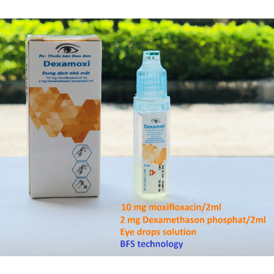 Multidose Eye Drop Solution Dexamethasone phosphate Moxifloxacin Hydrochloride