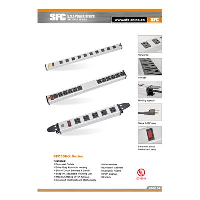 Metal Power Strip - Jiashan Shengfeng Plastics & Electronics Co.,ltd