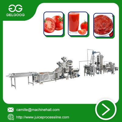 Tomato Paste Production Line Ketchup Making Equipment
