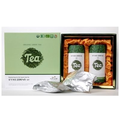 Boseong Young Ae Kim_Orgaic Green Tea 60g set in South Korea
