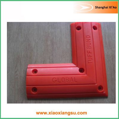 PTMG and PU Red type 470*150*27mm Wheel Stoppers for Parking