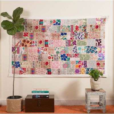 Indian Patchwork Wall Decor