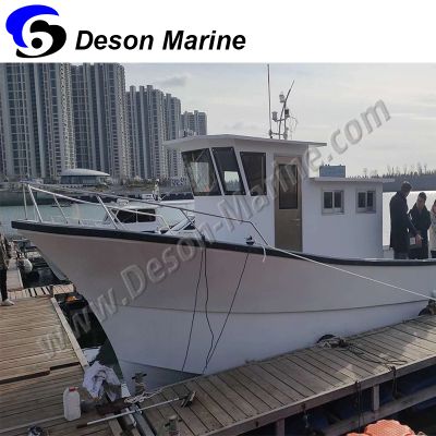 12.3m Fiberglass Fishing Boat with Diesel Inboard