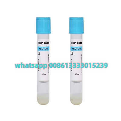 PRF PRP Tube with ACD Solution Gel 10ml 15ml Sodium citrate gel