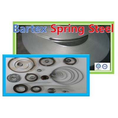 Texture-Rolled flat spring steel strip