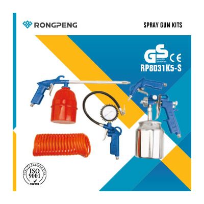 RONGPENG 5PCS Spray GUN kits R8031K5-S