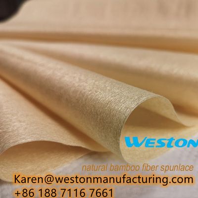 Weston Manufacturing Bamboo Spunlace Nonwoven Fabrics