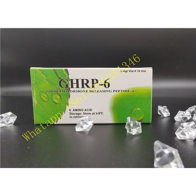 98% Purity GHRP-6 Injectable Peptides ghrp6 5mg Hot on Selling