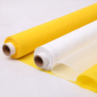 1.27m white/yellow nylon Polyester screen printing mesh