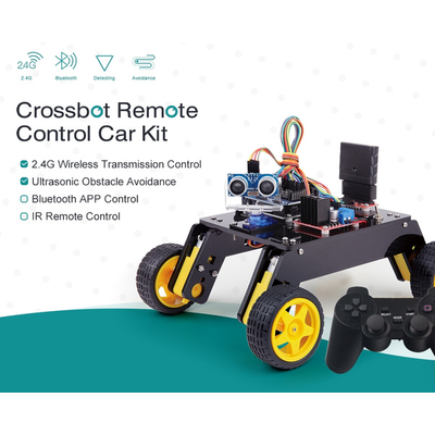Remote Control Smart Robot Car 4WD Chassis Kit With Ultrasonic Module,Remote For Arduino DIY Kit