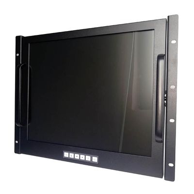 19 inch Rack mount LCD monitor with touch screen