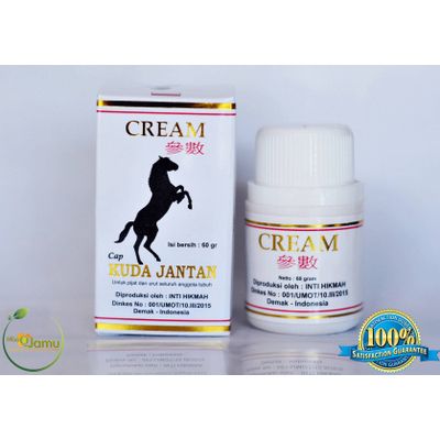 Cream "Kuda Jantan" for a Enlargement Penis