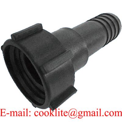 YINY IBC Tank Fitting/Adapter DIN 61 Plastic Drum Coupling/Adaptor with 1-1/2" Hose Barb