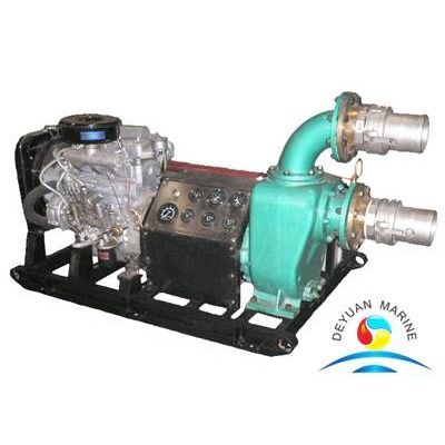 Diesel engine driven marine water pump