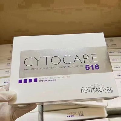 Cytocare 614/516/532 Hyaluronic Acid (10 bottles X5ml) to Reduce Wrinkles and Fine Lines, Dermal Fi