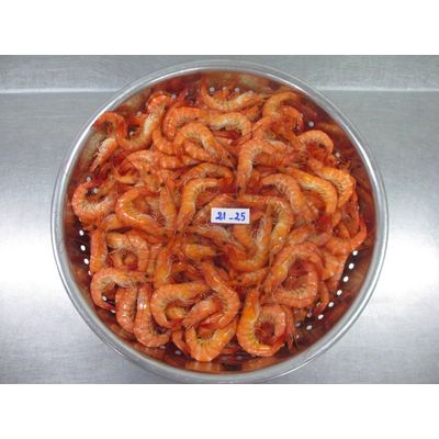 FROZEN COOKED HOSO VANNAMEI SHRIMP from Alive Shrimp with High quality - Trong Nhan Seafoods