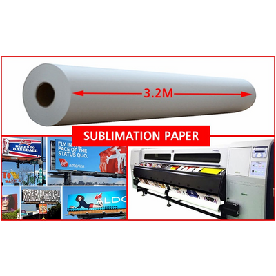 High Quality Large Format 3.2m Sublimation Transfer Paper