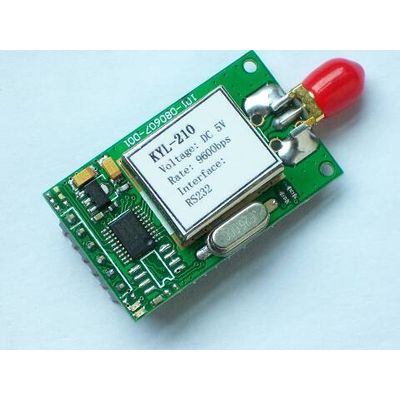 kyl-210 low cost  433MHz Frequency High speed rate wireless module RS-232/RS-485/TTL  200-400M range
