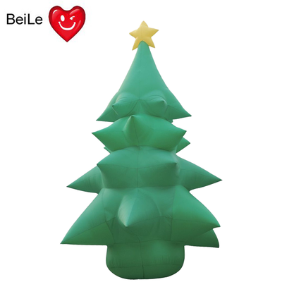 Hot selling giant outdoor inflatable christmas tree for decoration