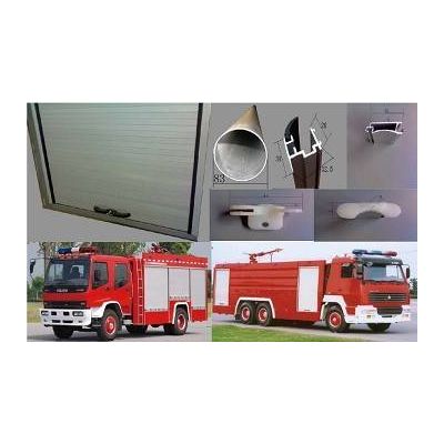 China fire truck protective covers , fire truck rolling door ,fire truck curtain door-104000