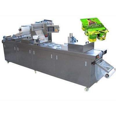 Yogurt Automatic Vacuum Thermofoming Packing Machine/Yogurt Packer ...