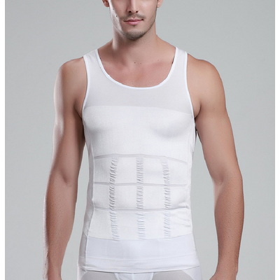 men body shaper vest slimming compression vest abdomen slimming body shaper for men control tummy an