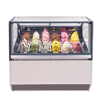Mini Ice Cream Vertical Display Freezer Gelato Cabinet for Sale