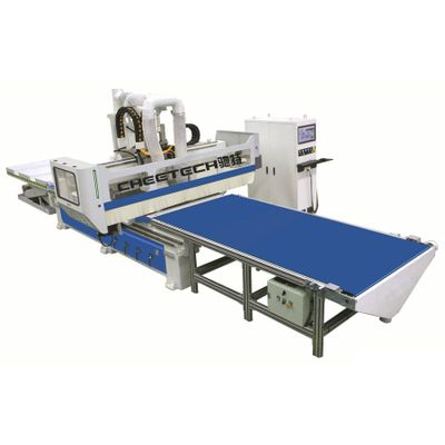 PANEL CUSTOMIZED FURNITURE PRODUCTION LINE(double process with multi-drill cutting)