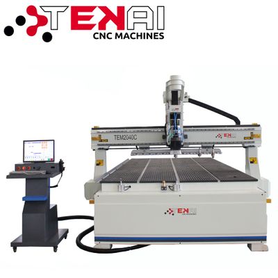 TEM2040C Wood Machinery Cnc Mdf Design Cutting 3d Cnc Router Machines 3 Axis Cnc Router for Aluminum