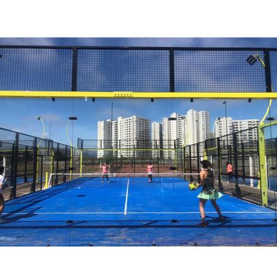 How much build 1 set padel court 