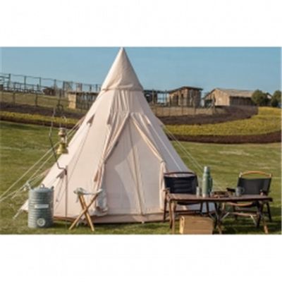 5m Canvas Teepee Tent    canvas tent waterproofing   Breathable Canvas Tent manufacturer