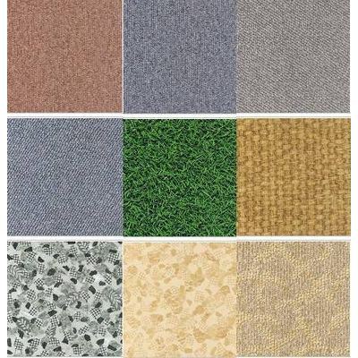 PVC Sheet Flooring &Tile Construction Decorative Material Manufacturers Carpet Series