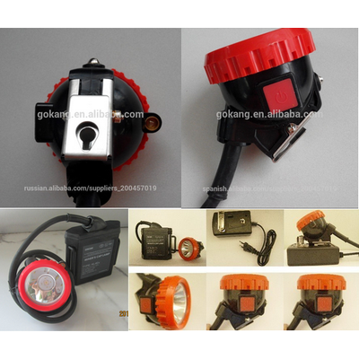 ATEX certified led miners caplamp, 15 hours ligthing time led mining headlamp and miners lamp