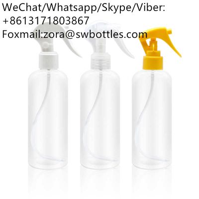 100ml 250ml multi-cap can be matched with PET disinfectant water alcohol emulsion pump spray bottle