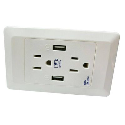 Made in China factory supply hot selling switch port electrial usb wall socket