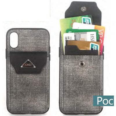 Phone Cases with Back Pocket Card Holder Unique Design Leather Case