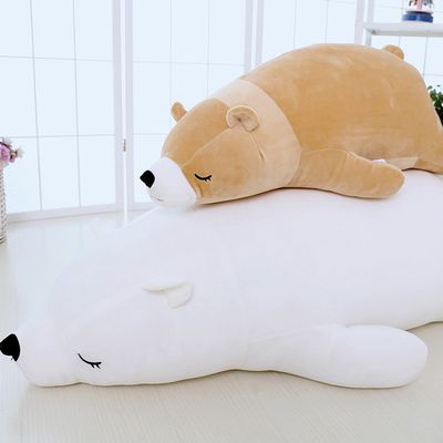 Polar bear plush toy polar bear pillow bear dolls DS-BR001