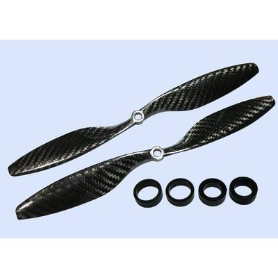 Maytech carbon propeller(MTCP1045A Standard and Reverse)