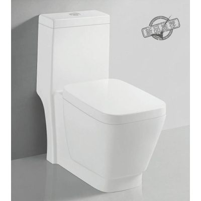TA-8161 Sanitary Ware Dual Flush Siphon Jet Flushing One-piece Ceramic Toilet