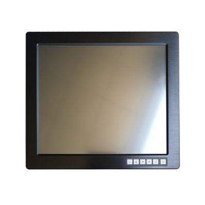 17 Industrial lcd monitor with touch screen supports 24v dc input