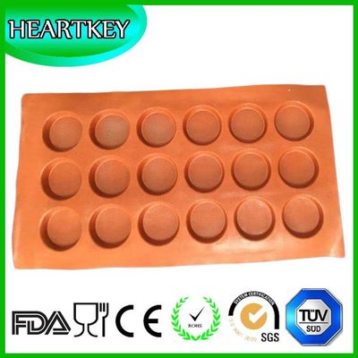 100% Food Grade Round Shaped Silicon Cake Mold