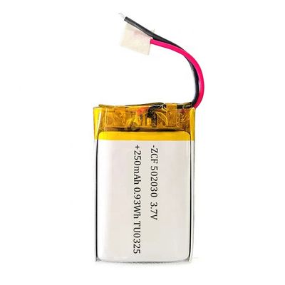 KC Certificated 502030 3.7V 250mAh Li-ion Polymer Battery Cell Rechargeable Lithium ion Battery Pack