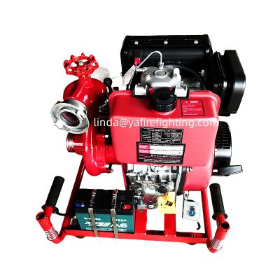 high performance vehicle mounted diesel fire pumps