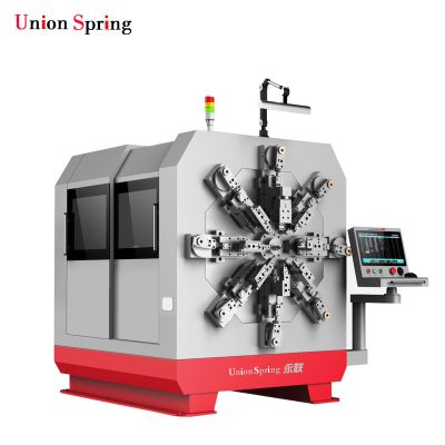 12Axis camless wire rotating spring forming machine