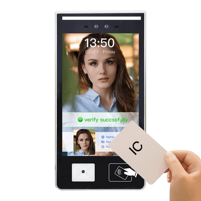 10.1 inch touch screen face recognition access control system
