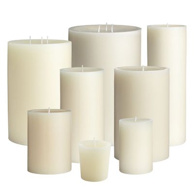 scented and unscented candles